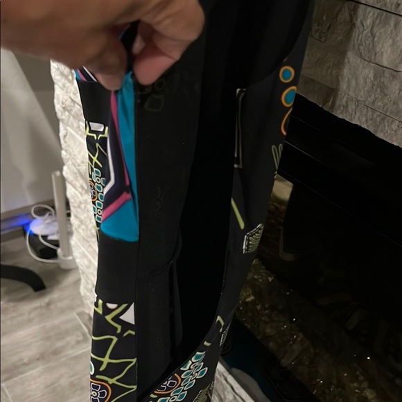 Nicole Blue black white Patterned Dress size 16 - Picture 6 of 10